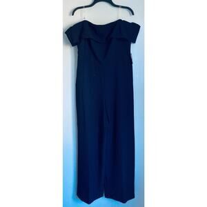Marina Women's Wide Leg Jumpsuit Navy 14 NWT